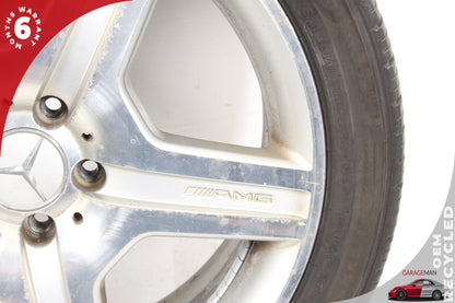 2007-2011 Mercedes W221 S550 S600 Front Wheel Rim w/ Tire 8.5JX19H2 ET43 OEM