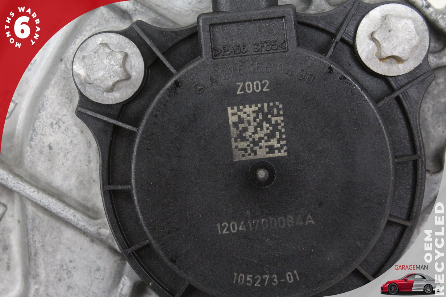 2012-2018 Mercedes W218 CLS550 Engine Timing Chain Cover Plate 2760150201 OEM