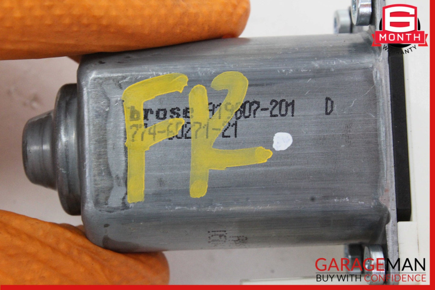 2012-2018 Audi A6 C7 Sedan Front Right Window Regulator Motor 8K0959802B Genuine