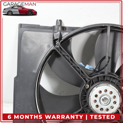 2001-2004 Mercedes-Benz SLK320 R170 Engine Motor Cooling Radiator Fan Assembly 0015002393