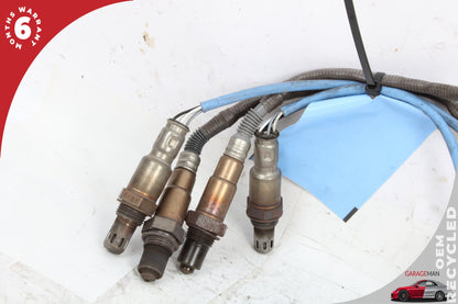 17-19 Mercedes-Benz E400 W213 Wagon Front and Rear Oxygen O2 Lambda Sensor Set of 4
