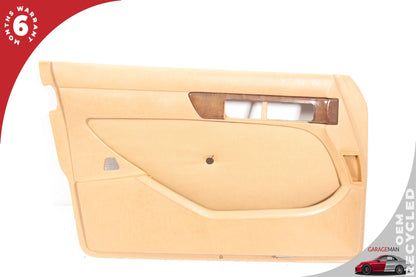 86-91 Mercedes W126 560SEL Front Left Side Interior Door Trim Panel Cover OEM