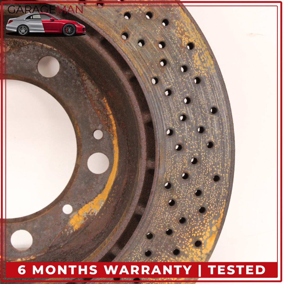 1999-2012 Porsche 911 Carrera 996 Rear Left and Right Side Brake Rotor Disc OEM