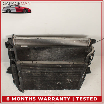 2010-2016 Land Rover LR4 L319 Engine Cooling Radiator AC A/C Condenser Assembly