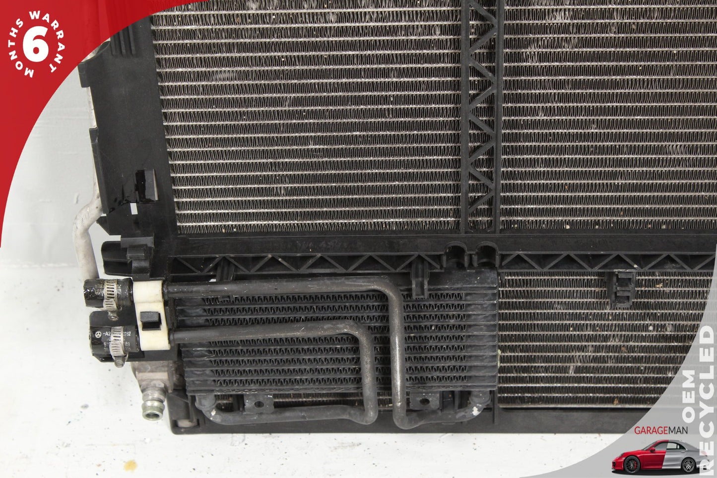 2007-2009 Mercedes W216 CL550 S550 Cooling Radiator A/C Condenser Oil Cooler OEM