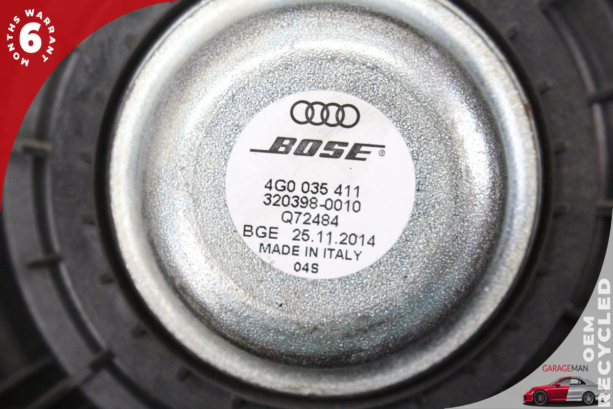 2012-2018 Audi A6 C7 Sedan Rear Left and Right Side Door Speaker 4G1035411 OEM