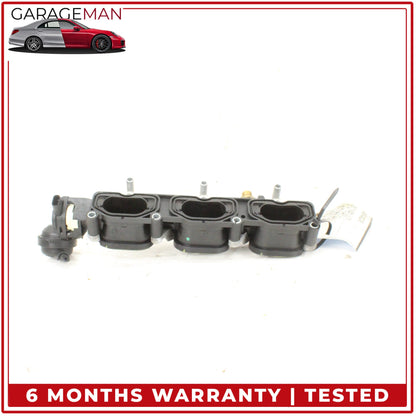2011-2018 Porsche Cayenne 958 Audi Q7 Right Lower Intake Manifold w/ Bracket OEM