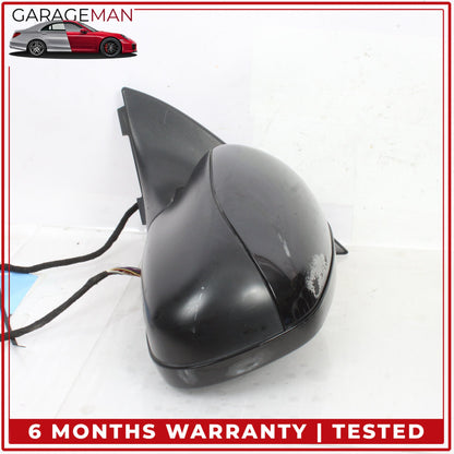 2003-2010 Porsche Cayenne 955 957 Left Door Rear View Mirror w/o Glass OEM