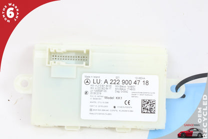 2019-2021 Mercedes W205 C300 Keyless Go Entry Control Module 2229004718 OEMEM