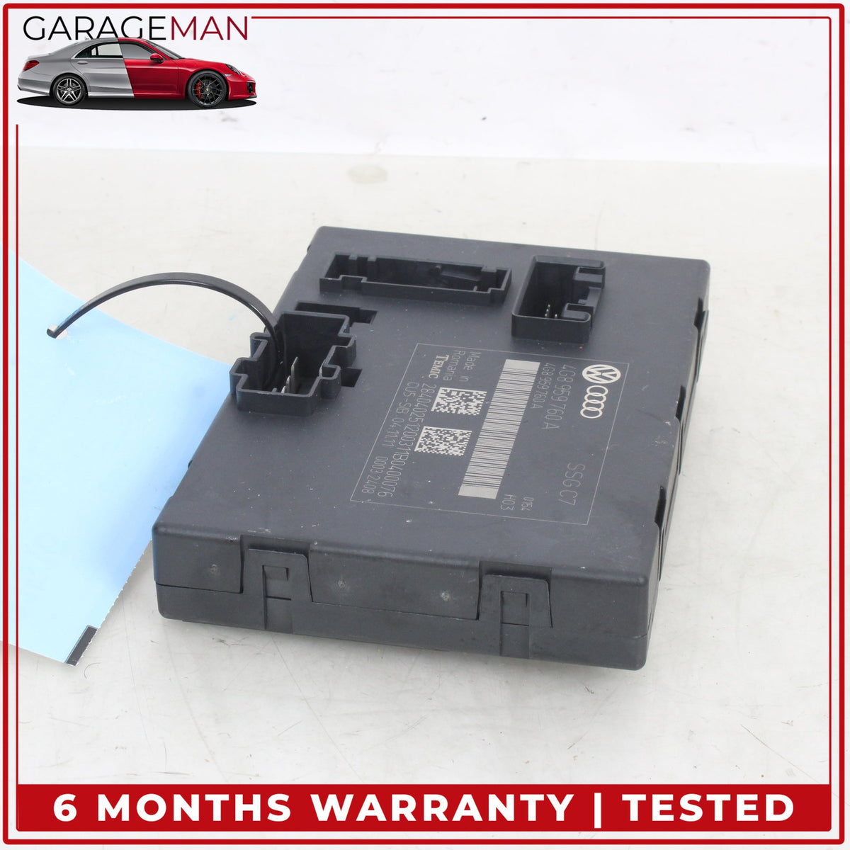 2012-2018 Audi A7 A6 Front Left Side Seat Control Module Unit 4G8959760A OEM