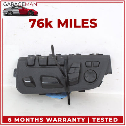 2012-2018 BMW 650i F13 Front Left Seat Control Adjustment Memory Switch OEM