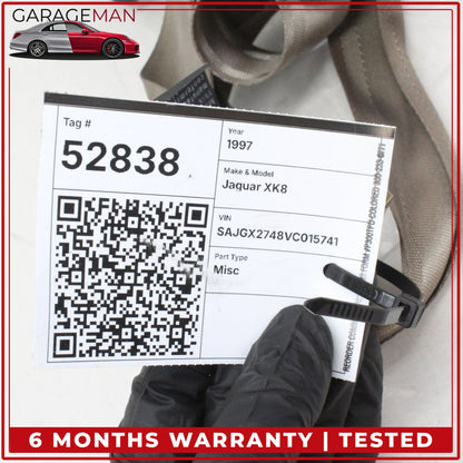 1997-2003 Jaguar XK8 XKR Rear Left or Right Side Seat Belt Retractor Beige OEM