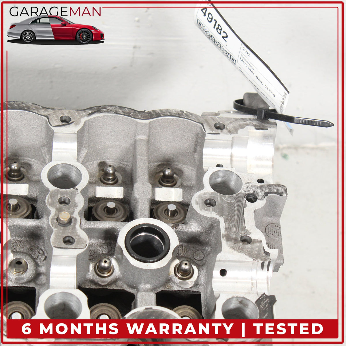 2011-2020 Mercedes W219 CL550 SL550 S550 M278 Engine Cylinder Head Left OEM