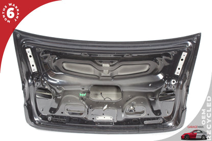 12-18 Audi A6 C7 Sedan Trunk Lid Panel Assembly Phantom Black Pearl 4G5827023C