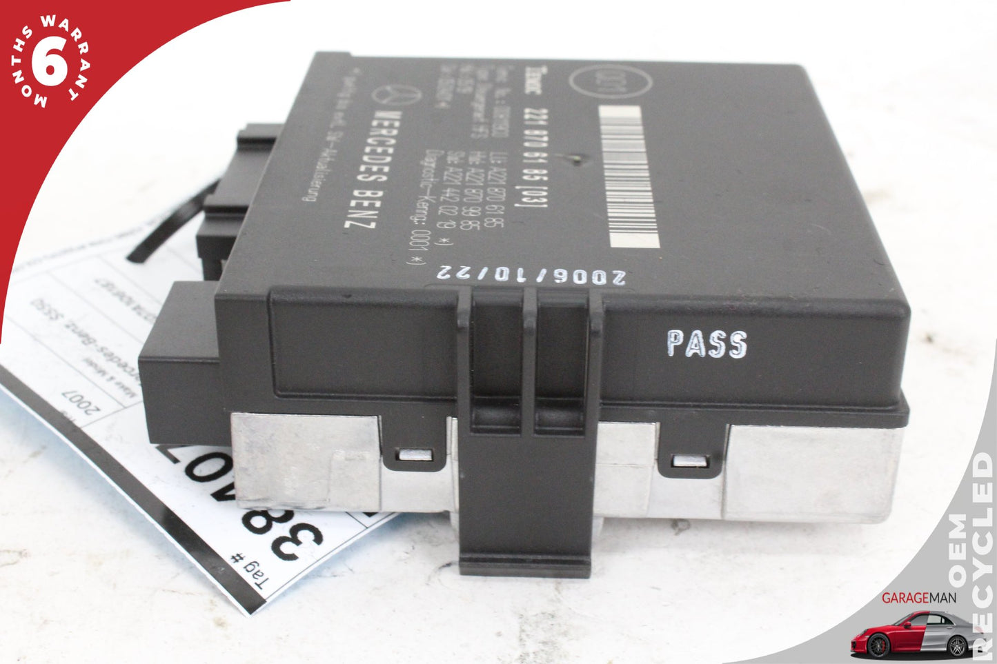 2007-2009 Mercedes W221 S550 Trunk Release Remote Open Close Module Unit OEM