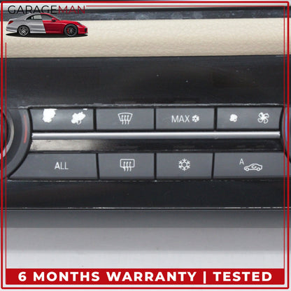 2011-2016 BMW 550i Front AC Climate Control Panel Audio CD Player 9236480 OEM
