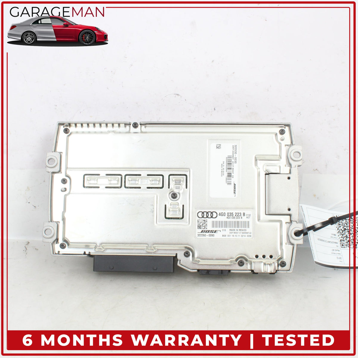 2011-2018 Audi A7 A6 A8 S6 S7 S8 Bose Audio Sound Amplifier AMP 4G0035223B OEM