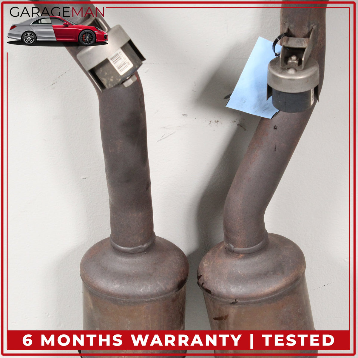 2015-2020 Range Rover L405 L494 3.0L Left and Right Side Exhaust Downpipe OEM