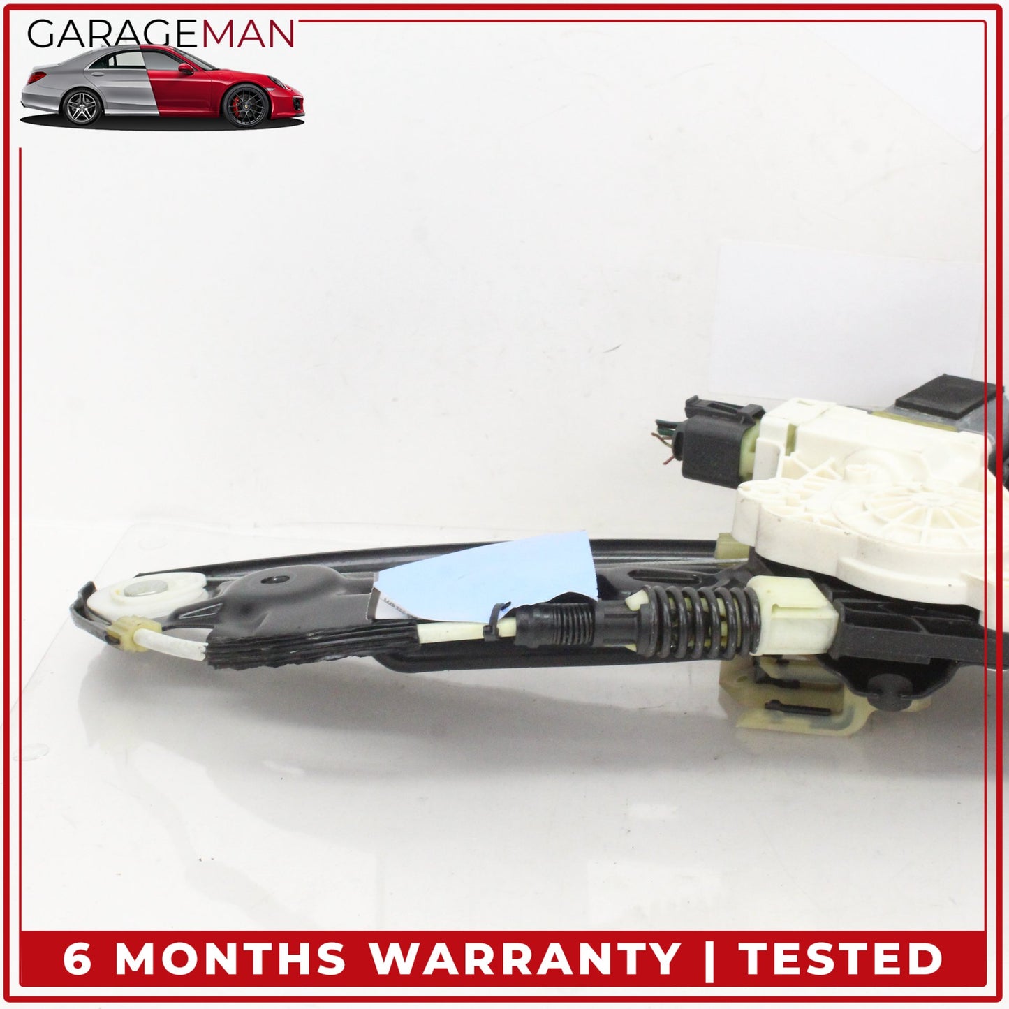 2011-2016 BMW 550i Rear Left Side Window Regulator w/ Motor Assembly 7182121 OEM