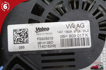 2012-2015 Audi A6 Sedan Alternator Generator 06H903017K