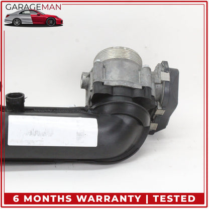 2008-2017 BMW 550i Right Side Air Intake Manifold w/ Throttle Body 70341441 OEM