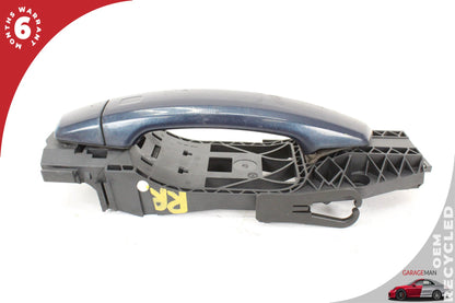 2015-2020 Audi A3 S3 RS3 Rear Right Side Exterior Door Handle Blue 8V0839885 OEM