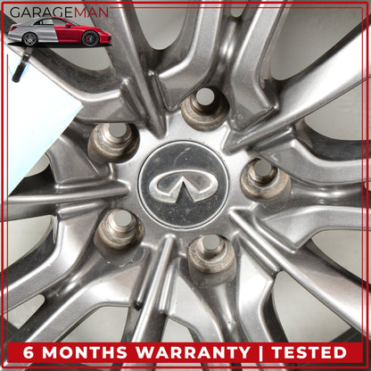 2014-2024 Infiniti Q50 V37 Front or Rear Wheel Rim w/ Tire 9Jx19 D0C004HK9C OEM