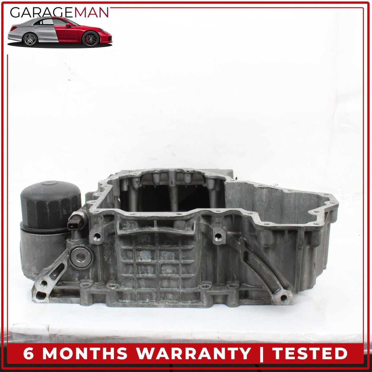 2009-2019 BMW 650i 550i X5 X6 750i 4.4L V8 N63 Engine Upper Oil Pan 7605524 OEM