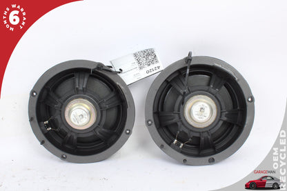 09-17 Audi Q5 8R Front Left & Right Door Audio Speaker Set OEM 8R0035415C