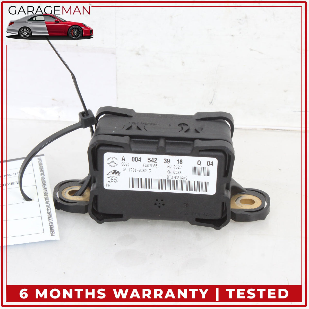 2006-2009 Mercedes W164 ML350 GL450 R350 Yaw Rate Sensor Module 0045423918 OEM