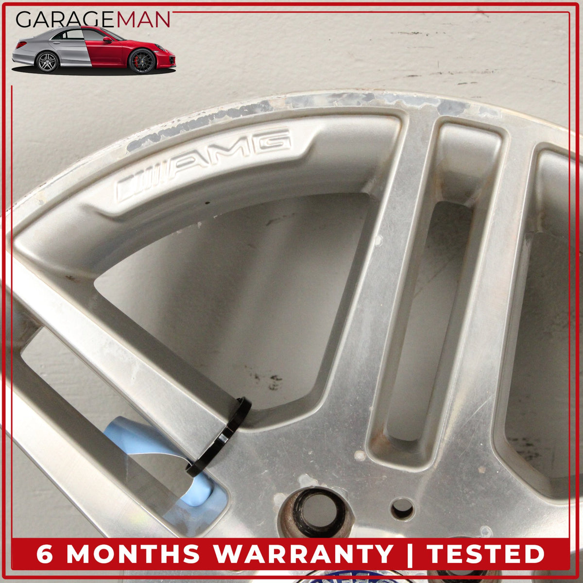 2008-2014 Mercedes C250 W204 Front Wheel Tire Rim 7.5Jx17H2 ET47 2044014502 OEM