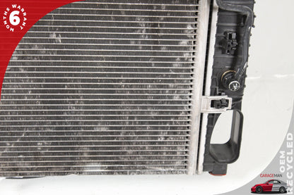 2003-2009 Mercedes-Benz E500 W211 Sedan Engine Cooling Radiator AC A/C Condenser Assembly 2115001154 OEM