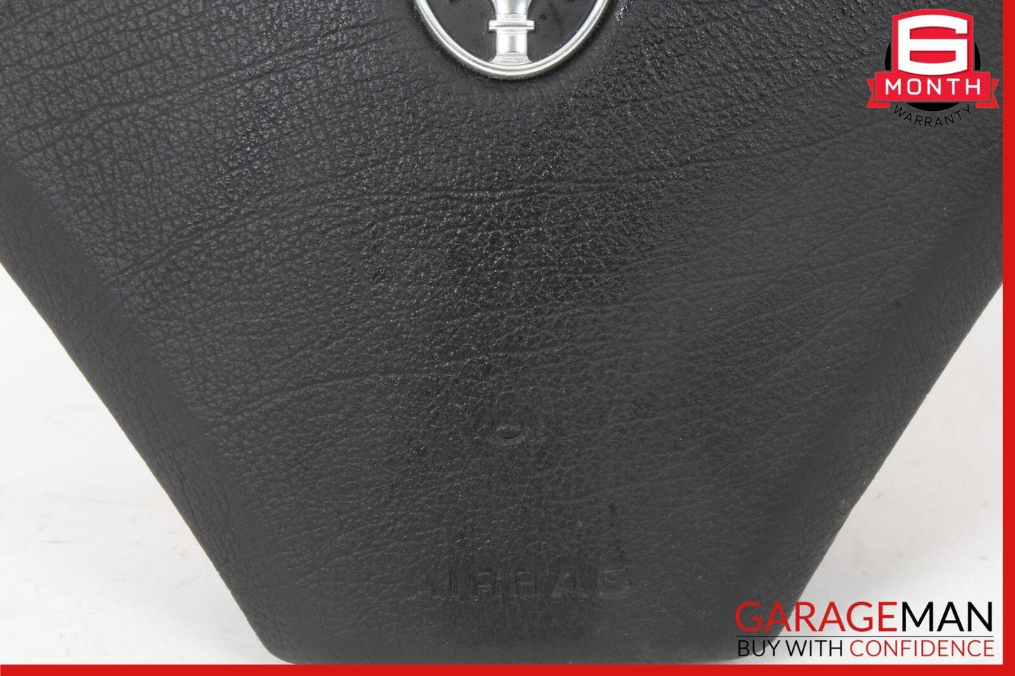 03-13 Maserati Quattroporte M139 Steering Wheel Airbag Black OEM