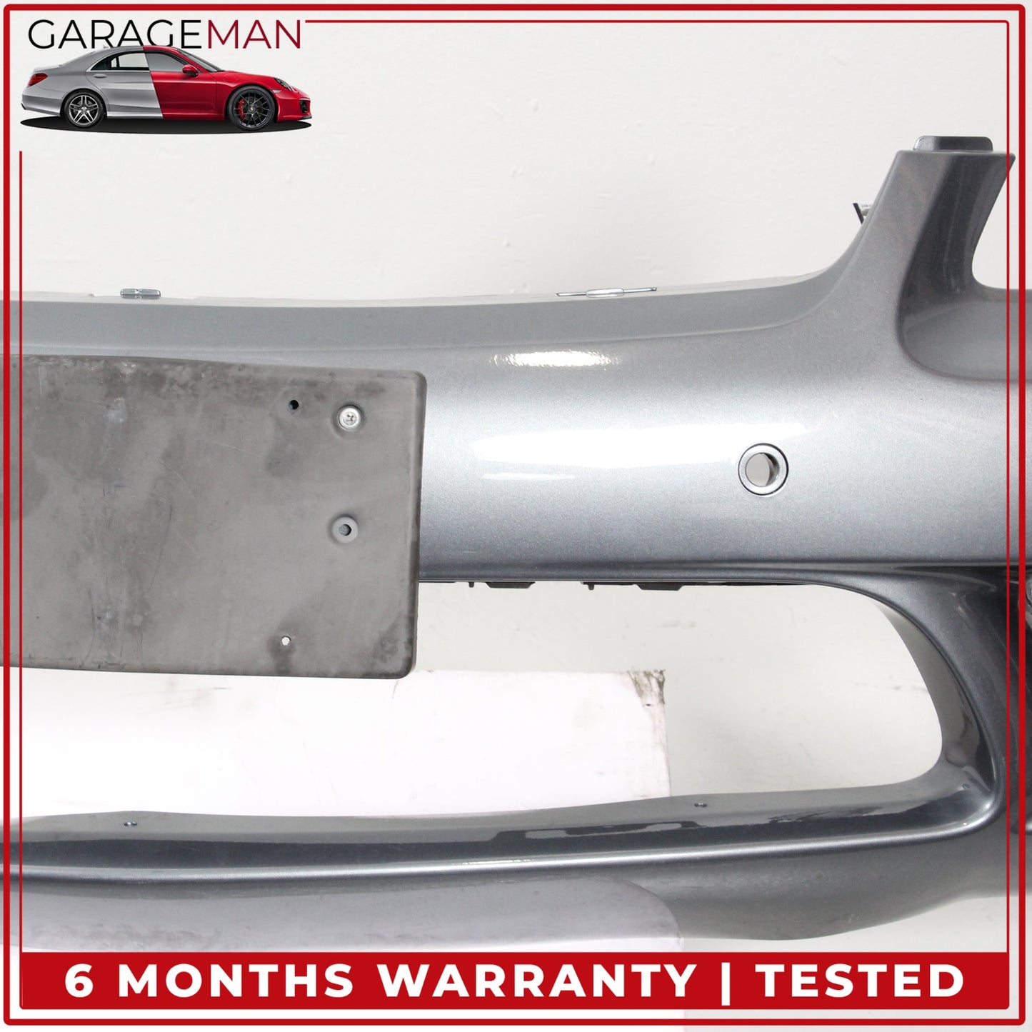 2006-2011 Mercedes W219 CLS550 CLS63 AMG Front Bumper Cover Gray Metallic OEM