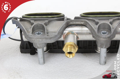 2011-2018 Audi Q7 Porsche Cayenne 958 Left Lower Intake Manifold w/ Bracket OEM