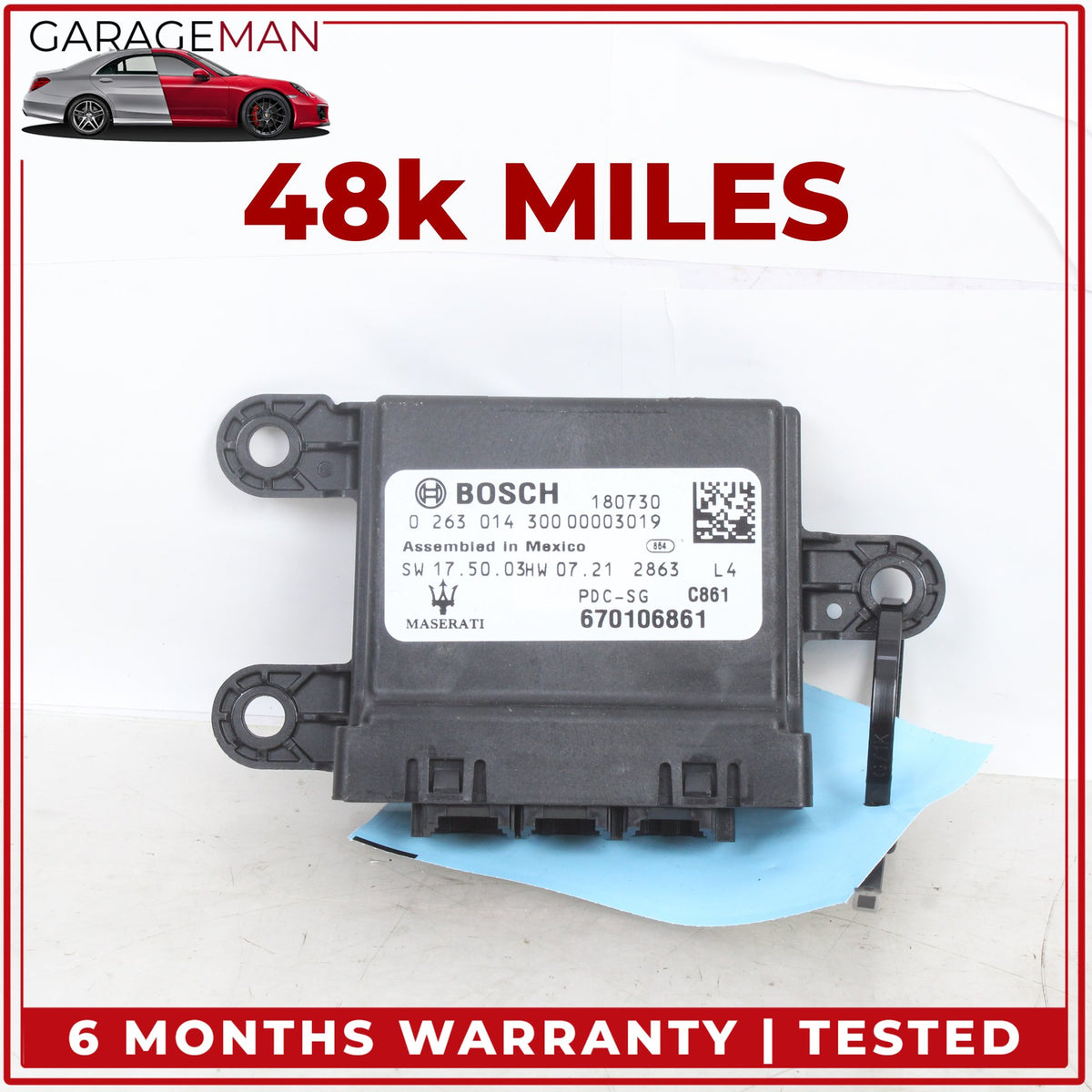 2017-2024 Maserati Ghibli M157 Levante M161 Park Assist Control Module Unit OEM
