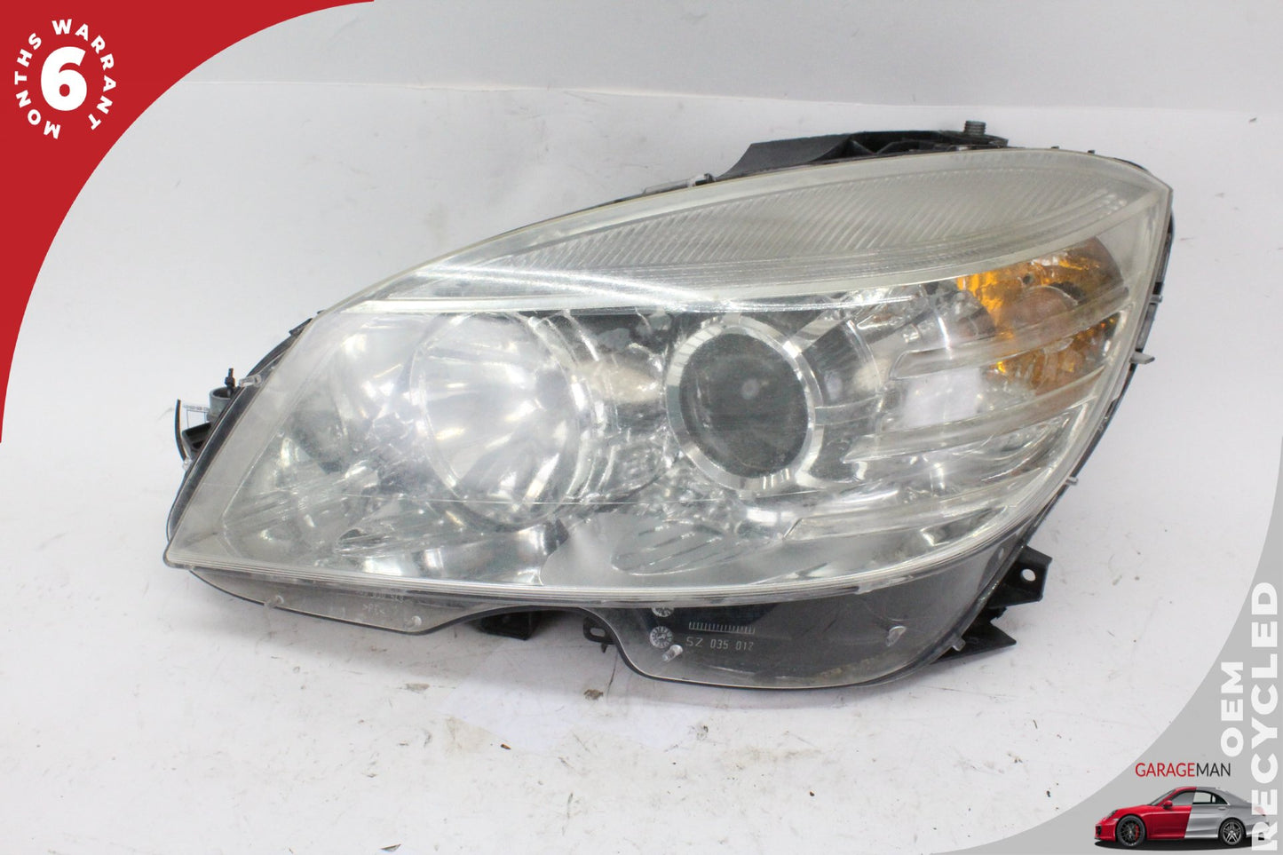 08-11 Mercedes-Benz C300 w204 Sedan Front Left Halogen Head Light Lamp 2048208761