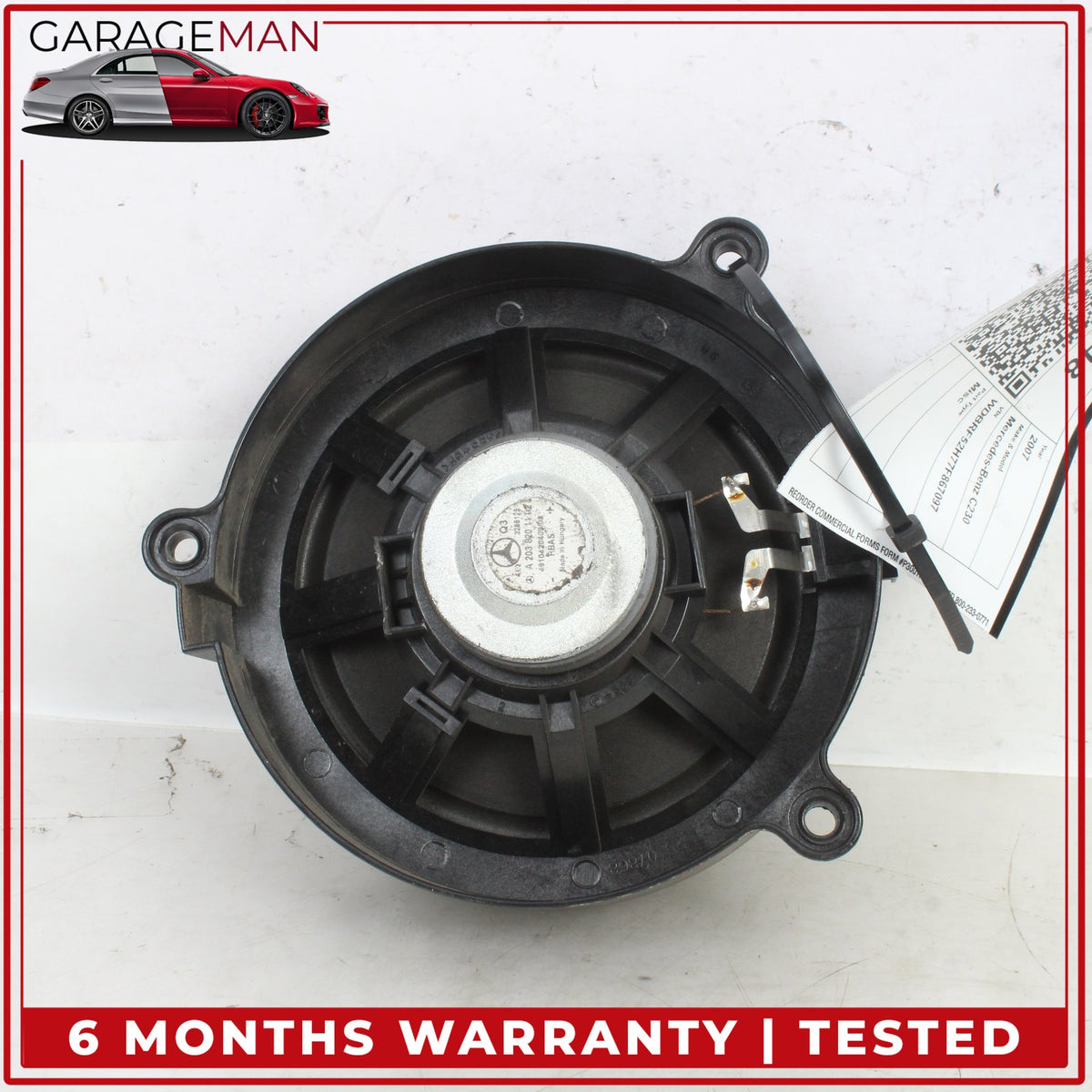 2001-2007 Mercedes W203 C230 Front Left and Right Door Audio Speaker Set OEM