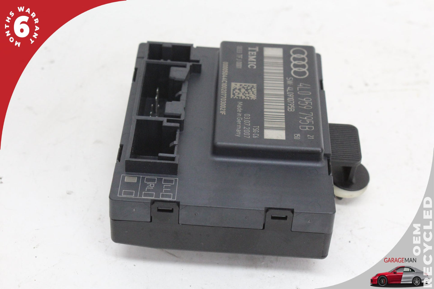 2007-2009 Audi Q7 MPV Left Rear Door Control Module 4L0959795B OEM