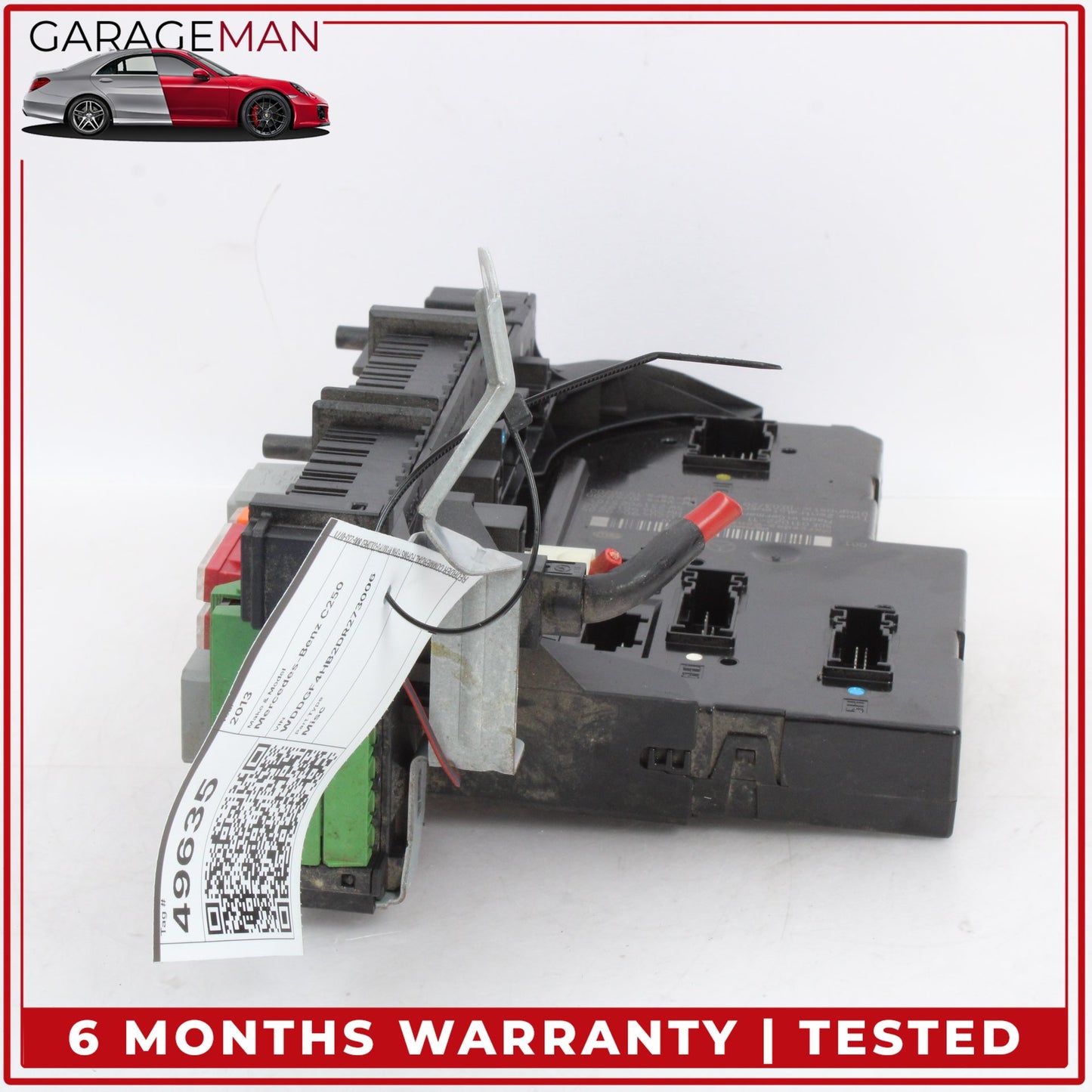 2012-2014 Mercedes W204 C250 C300 Rear Fuse Relay Box Module 2049060205 OEM