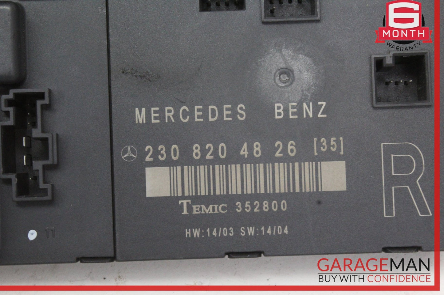 2003-2012 Mercedes SL500 R230 Right Front Door Control Module 2308204826 OEM