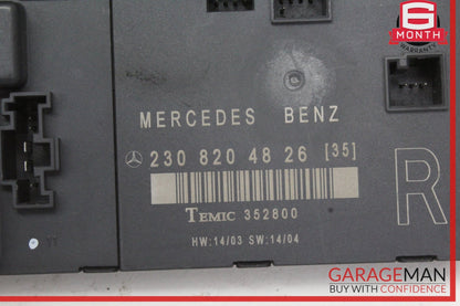 2003-2012 Mercedes SL500 R230 Right Front Door Control Module 2308204826 OEM