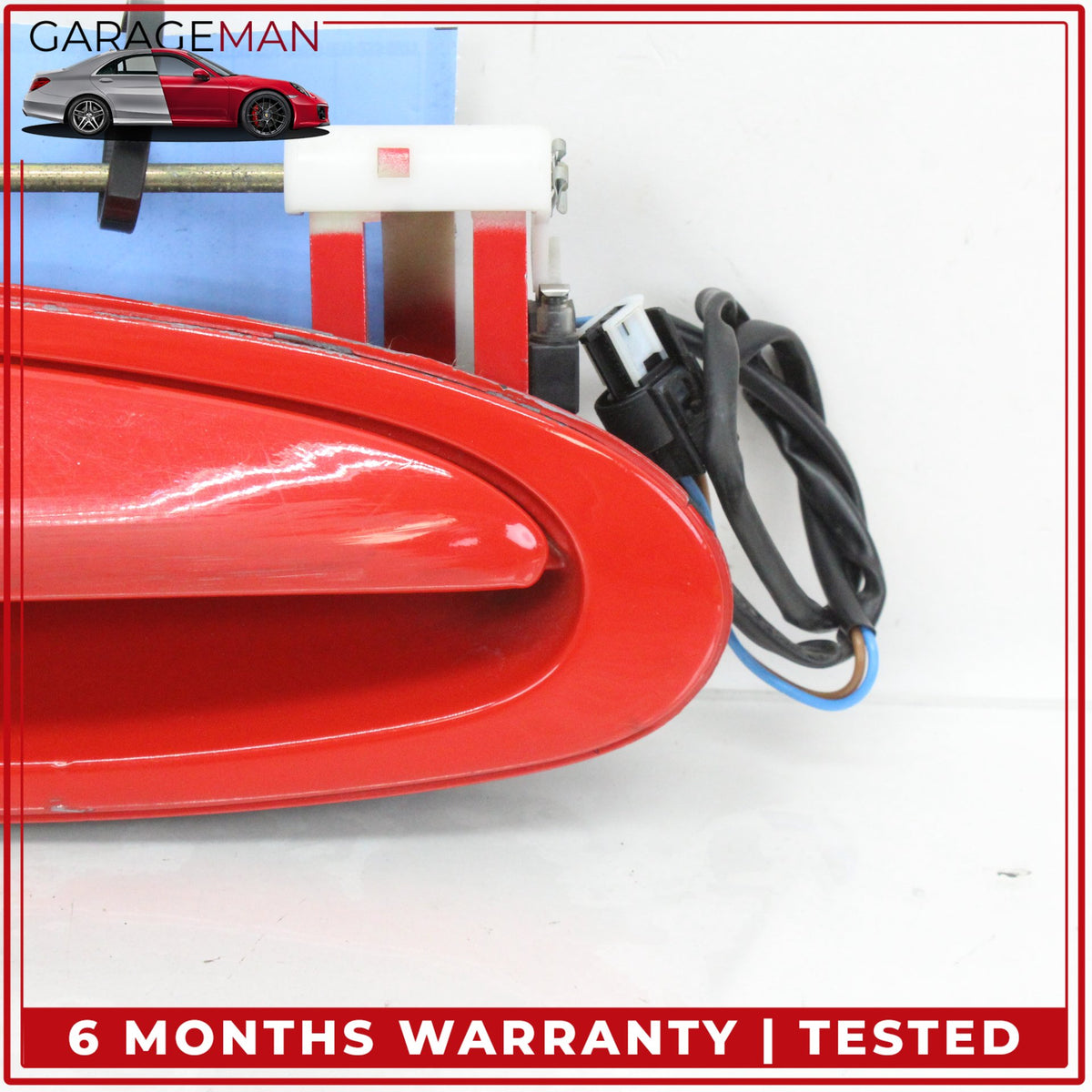 1997-2005 Porsche 911 996 Front Right Side Exterior Door Handle Red OEM