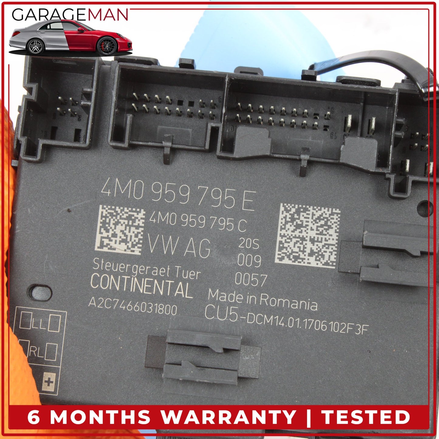 2017-2024 Audi Q7 Rear Left or Right Side Door Control Module 4M0959795E OEM
