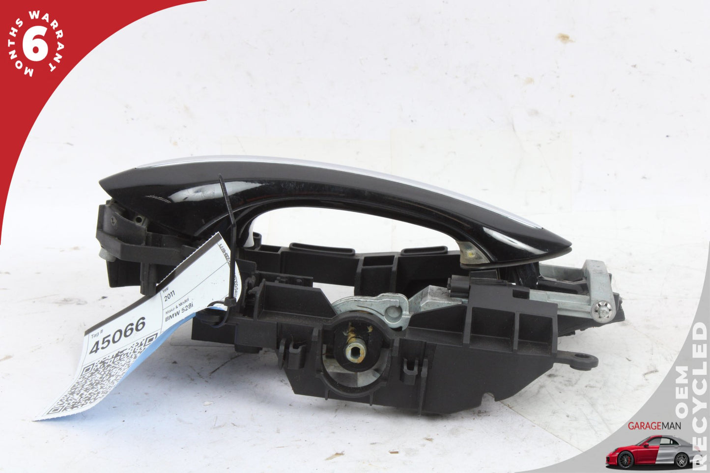 2011-2016 BMW 528i Front Right Passenger Side Exterior Door Handle Black OEM