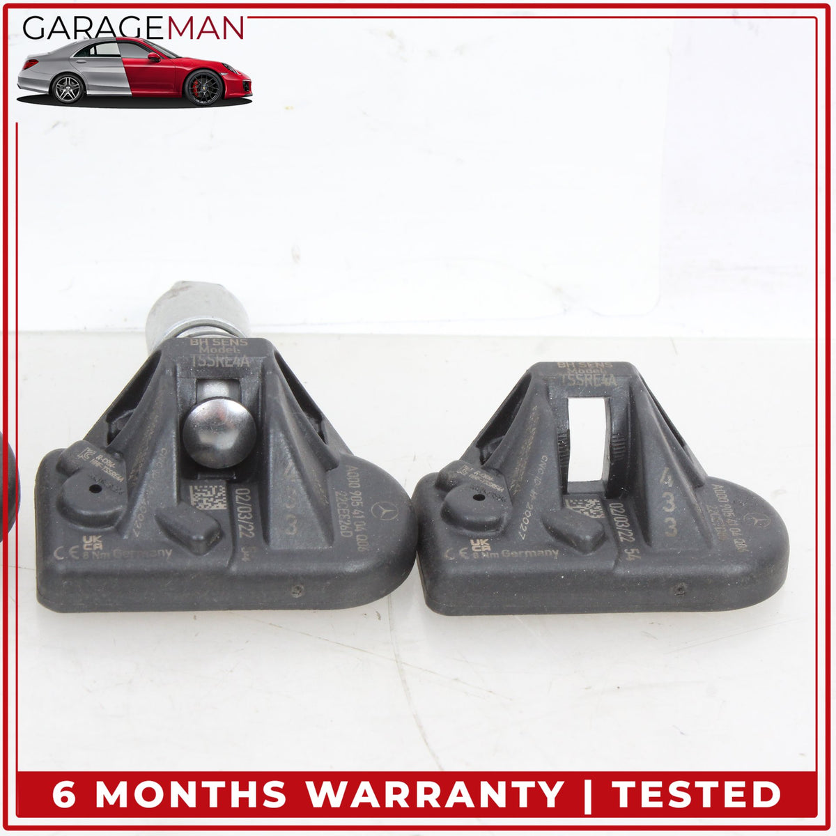 2019-2022 Mercedes W177 A220 TPMS Tire Pressure Monitor Sensor Set of 4 OEM