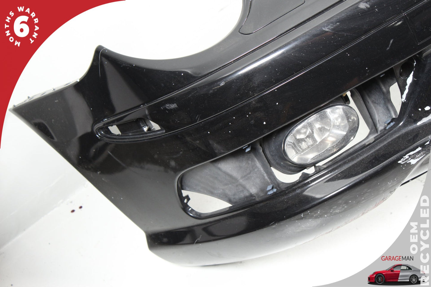 2003-2006 Mercedes-Benz SL500 R230 Convertible Front Bumper Cover 2308850465 Black OEM