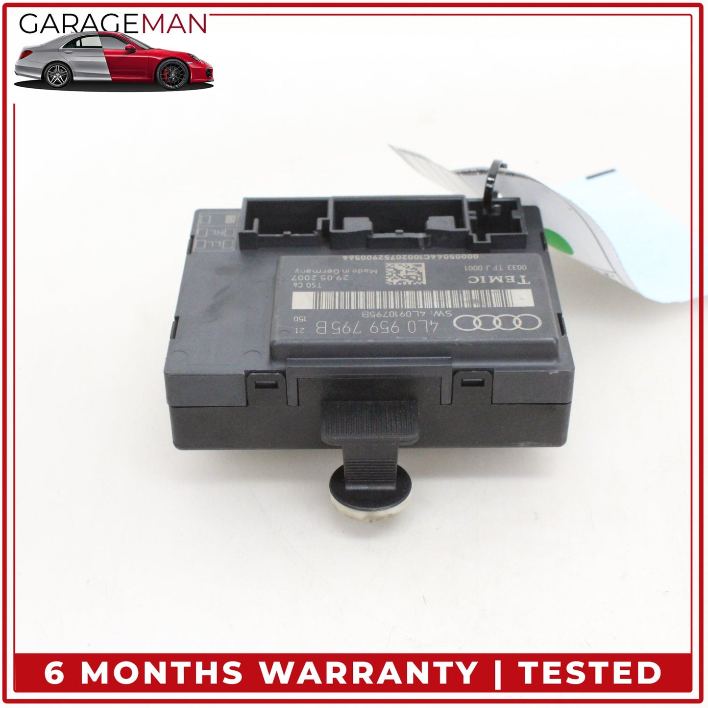 2007-2009 Audi Q7 Rear Left Driver Side Door Control Module Unit 4L0959795B OEM