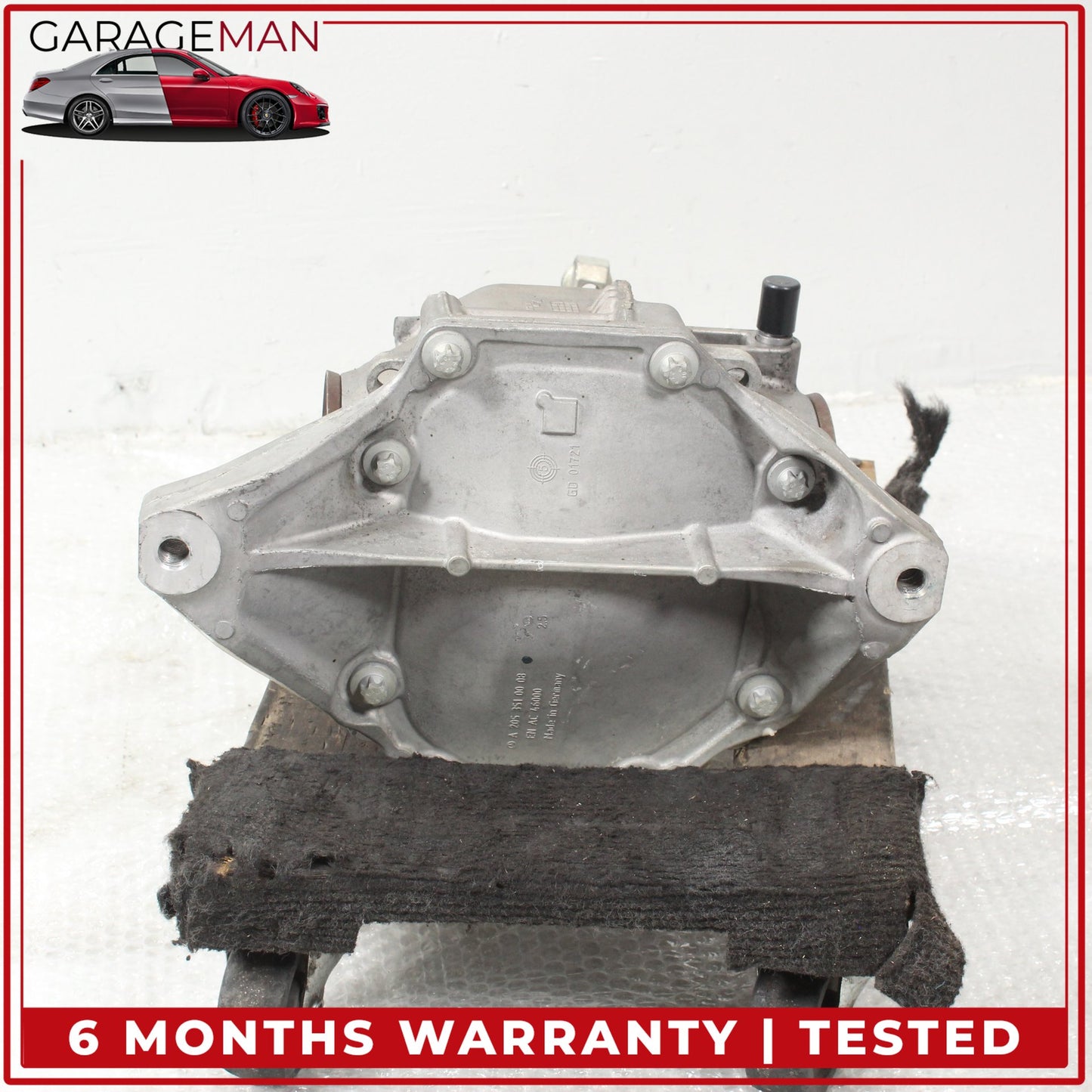 2015-2016 Mercedes W205 C300 RWD Rear Differential Diff Axle Carrier 3.067 OEM