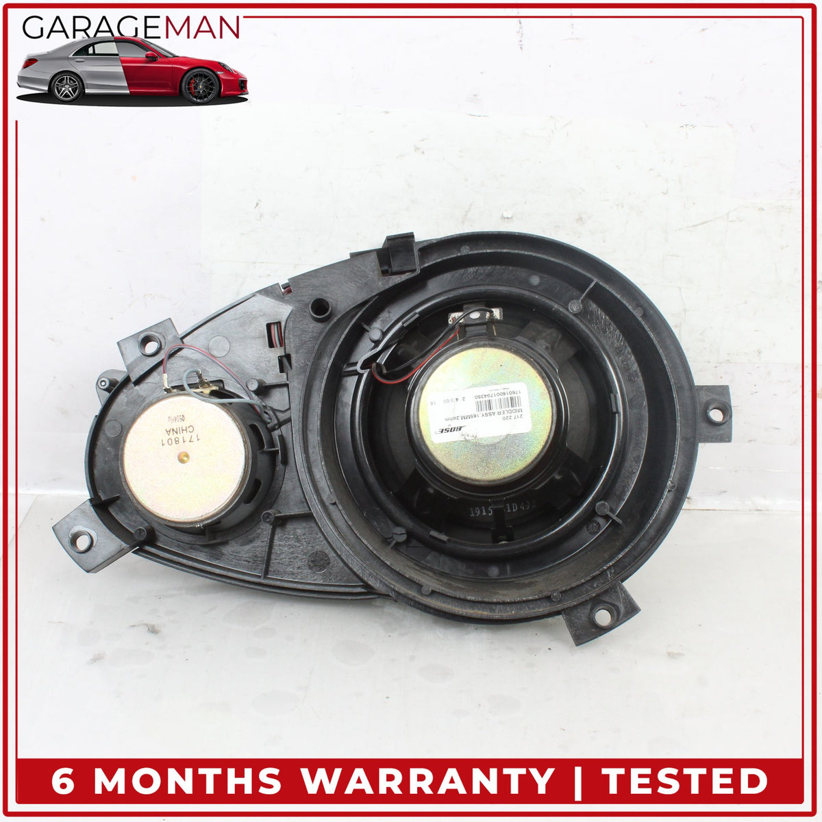 2003-2008 Mercedes R230 SL500 Front Left and Right Door Audio Sound Speaker OEM